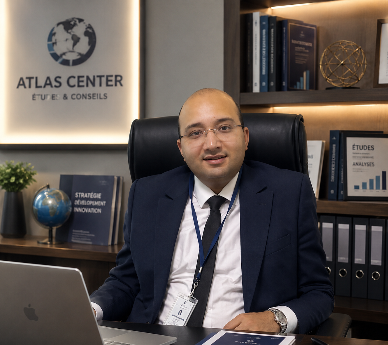 Portrait du Directeur Général d'ATLAS CENTER